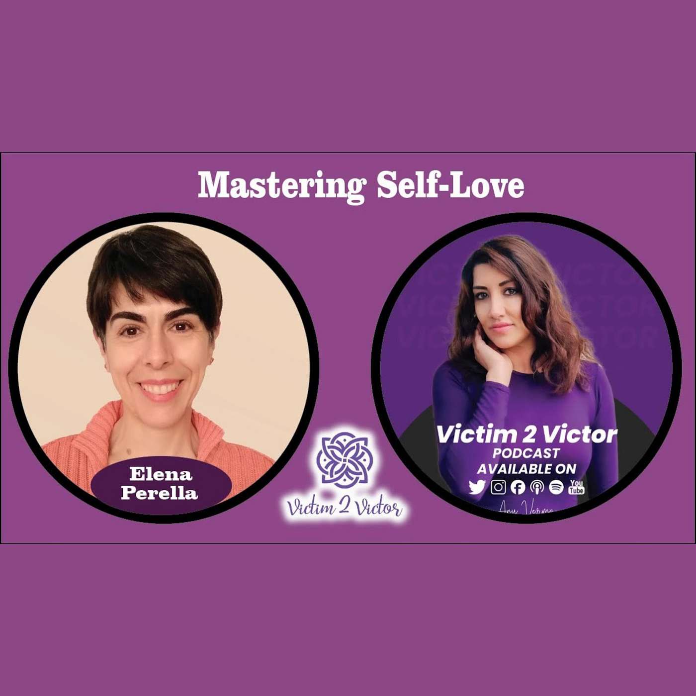 'Mastering Self-Love' With Domestic Violence Advocate, Mental Focus and Emotional Master Expert Elena Perella