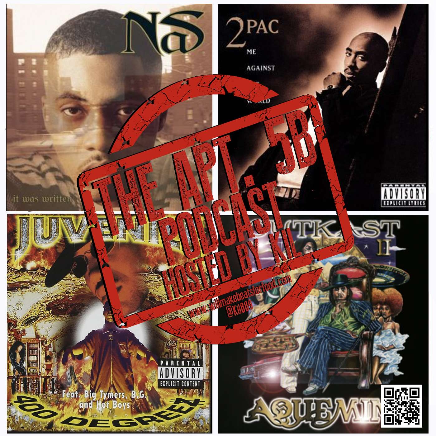 Apt. 5B Podcast Hosted by Kil: What Albums Are In The Hip Hop Bible? 95-99 Edition episode artwork