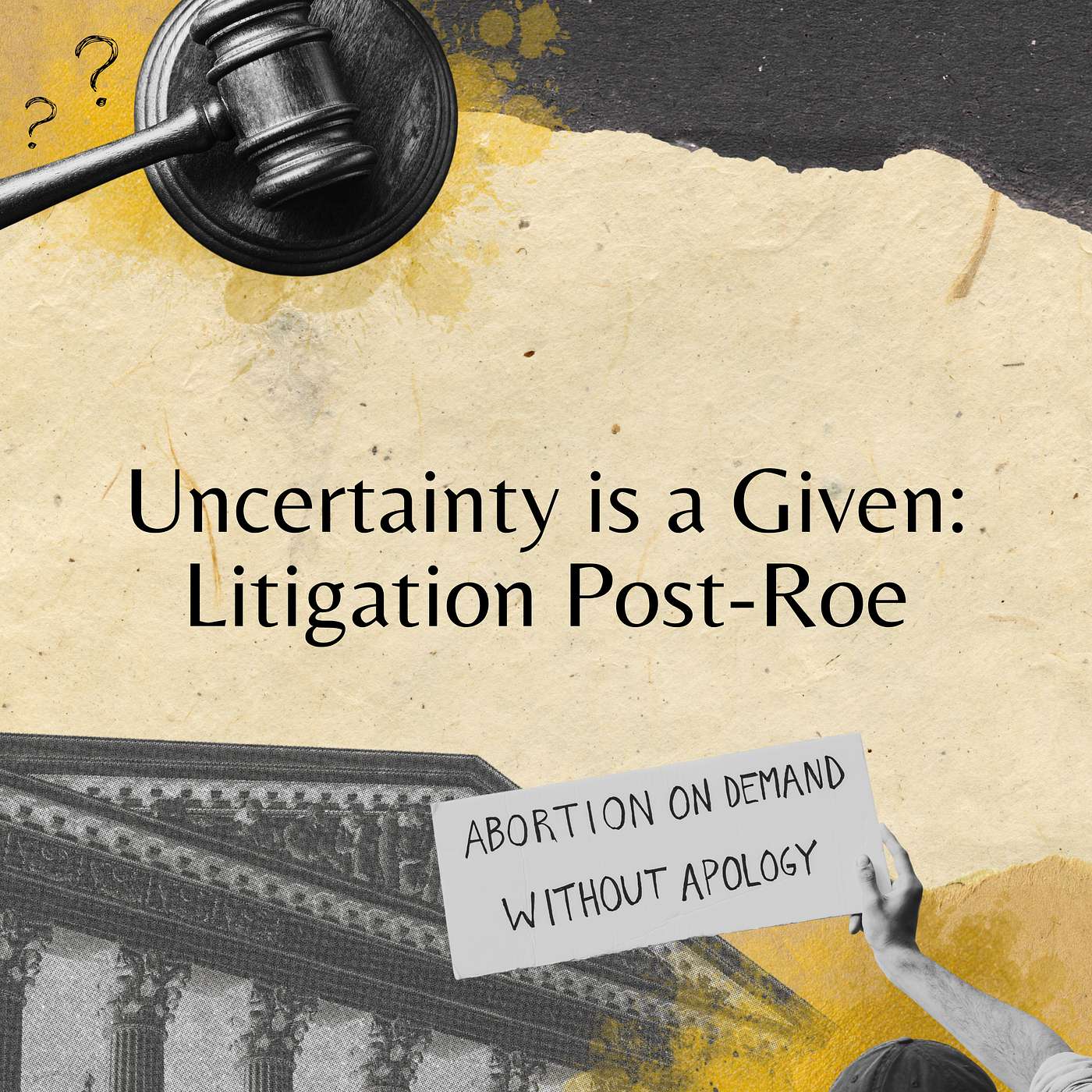 Uncertainty is a Given: Litigation Post-Roe episode artwork