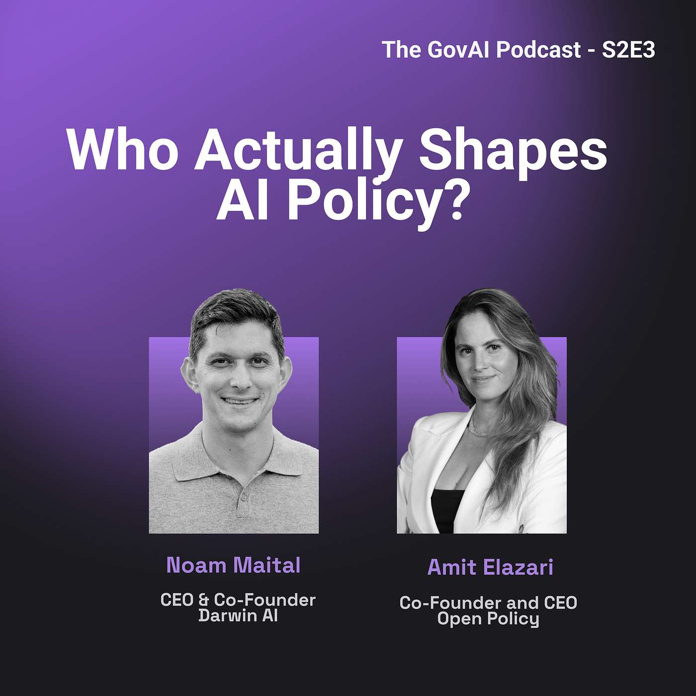 S2E3 - Amit Elazari - Who Actually Shapes AI Policy? episode artwork
