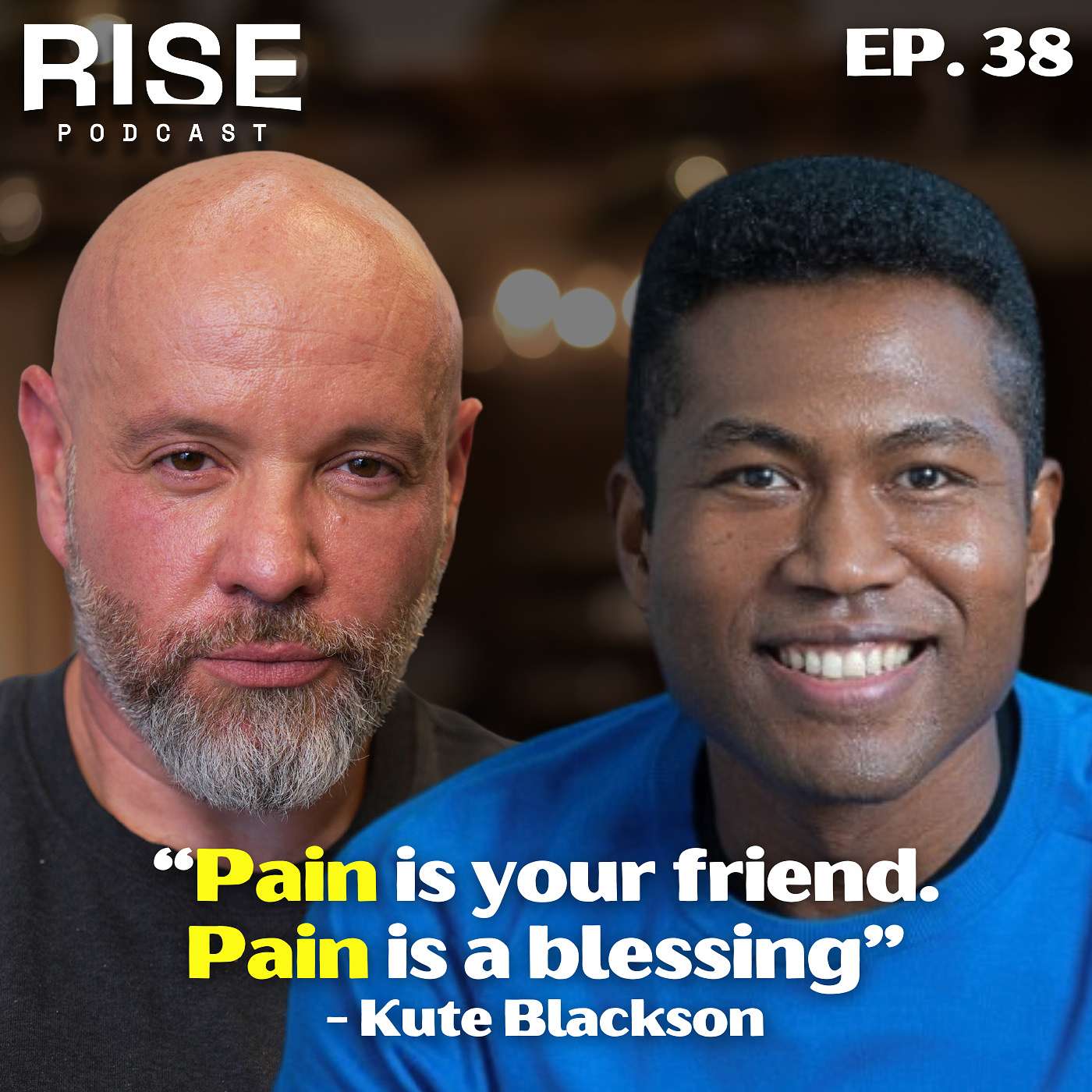 From Moving to America With Nothing to Best Selling Author | Kute Blackson | RISE EP. 38