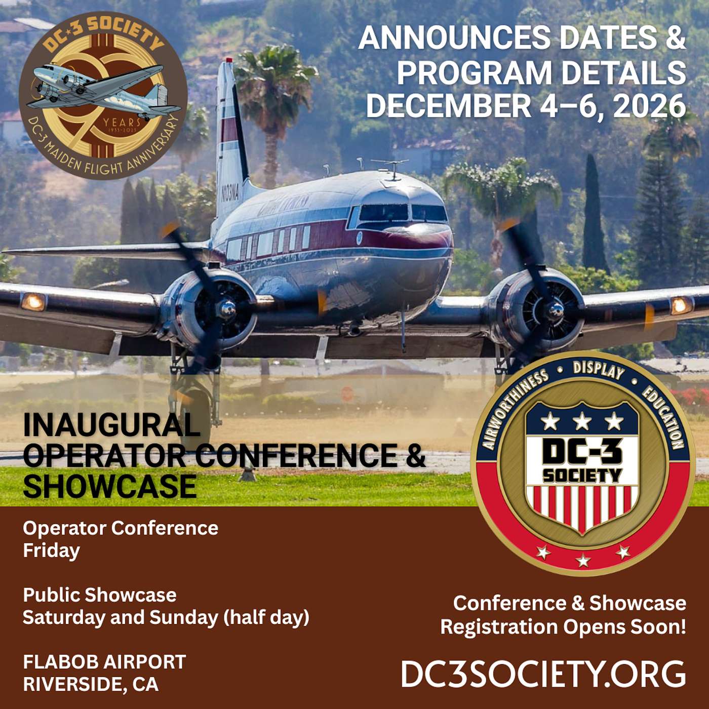 Inaugural DC-3 Society Operator Conference & Showcase episode artwork
