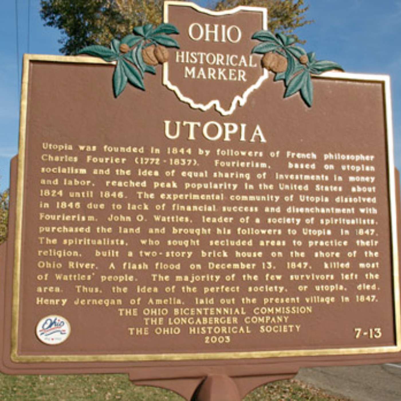 Utopia,Ohio and Oak Island