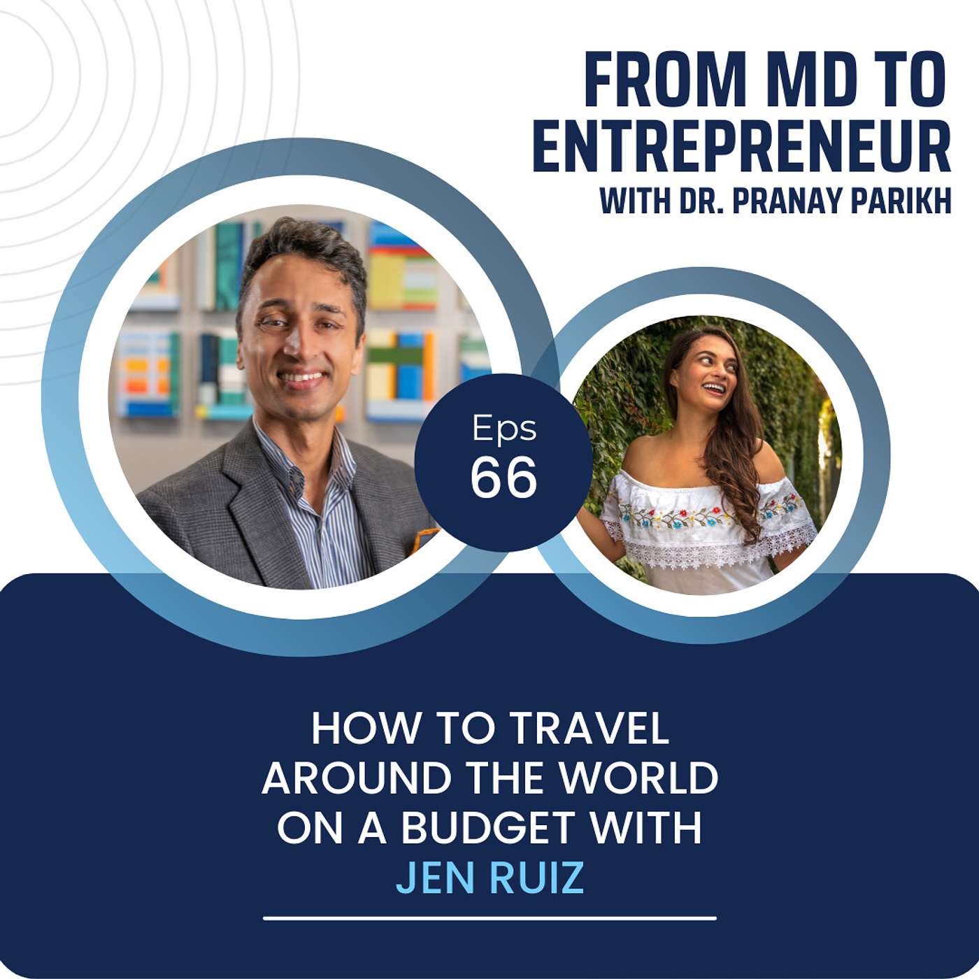 E066 - How to Travel Around the World on a Budget with Jen Ruiz