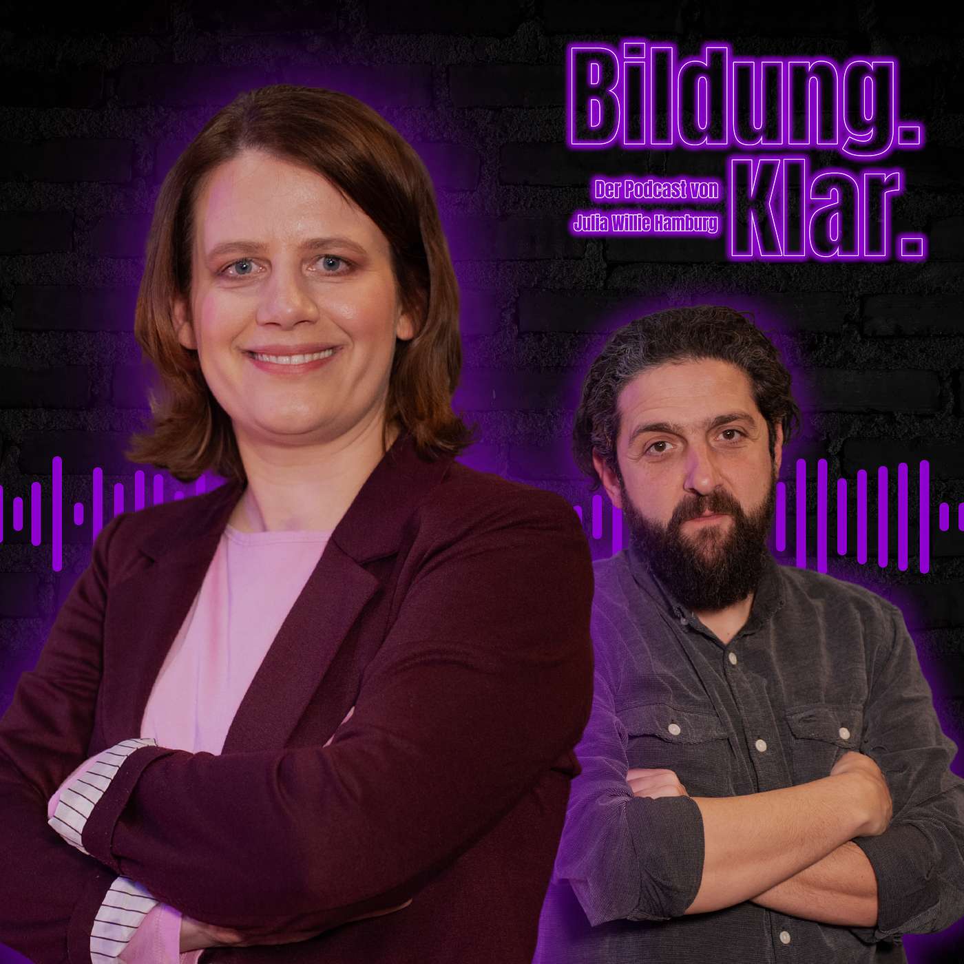 Bildung. Klar. Der Podcast von Julia Willie Hamburg.  Premieren-Folge mit Prof. Dr. Aladin El-Mafaalani (Soziologe)