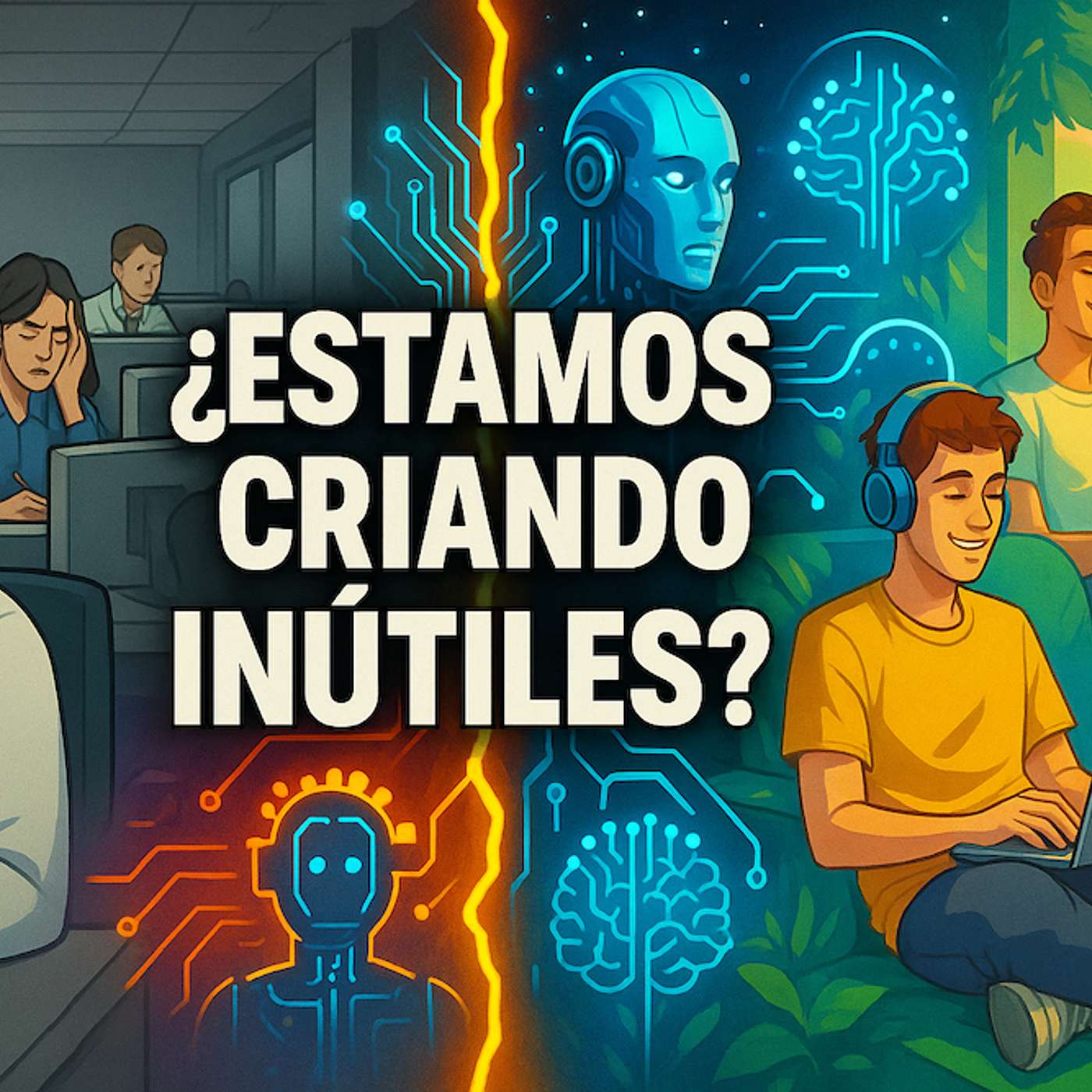 T3E29: ¿Estamos criando inútiles?: Generaciones sin trabajo en un mundo sin esfuerzo. IdeIAs.