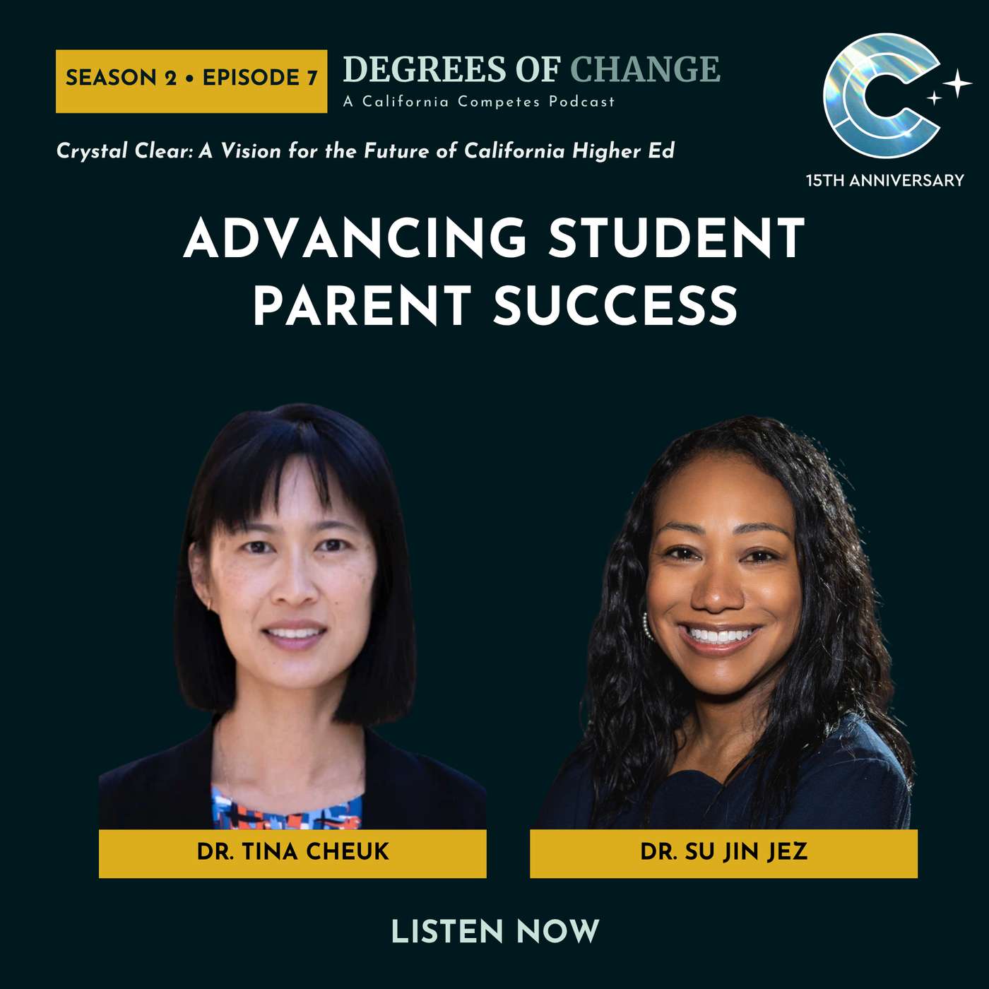 Advancing Student Parent Success with Dr. Tina Cheuk