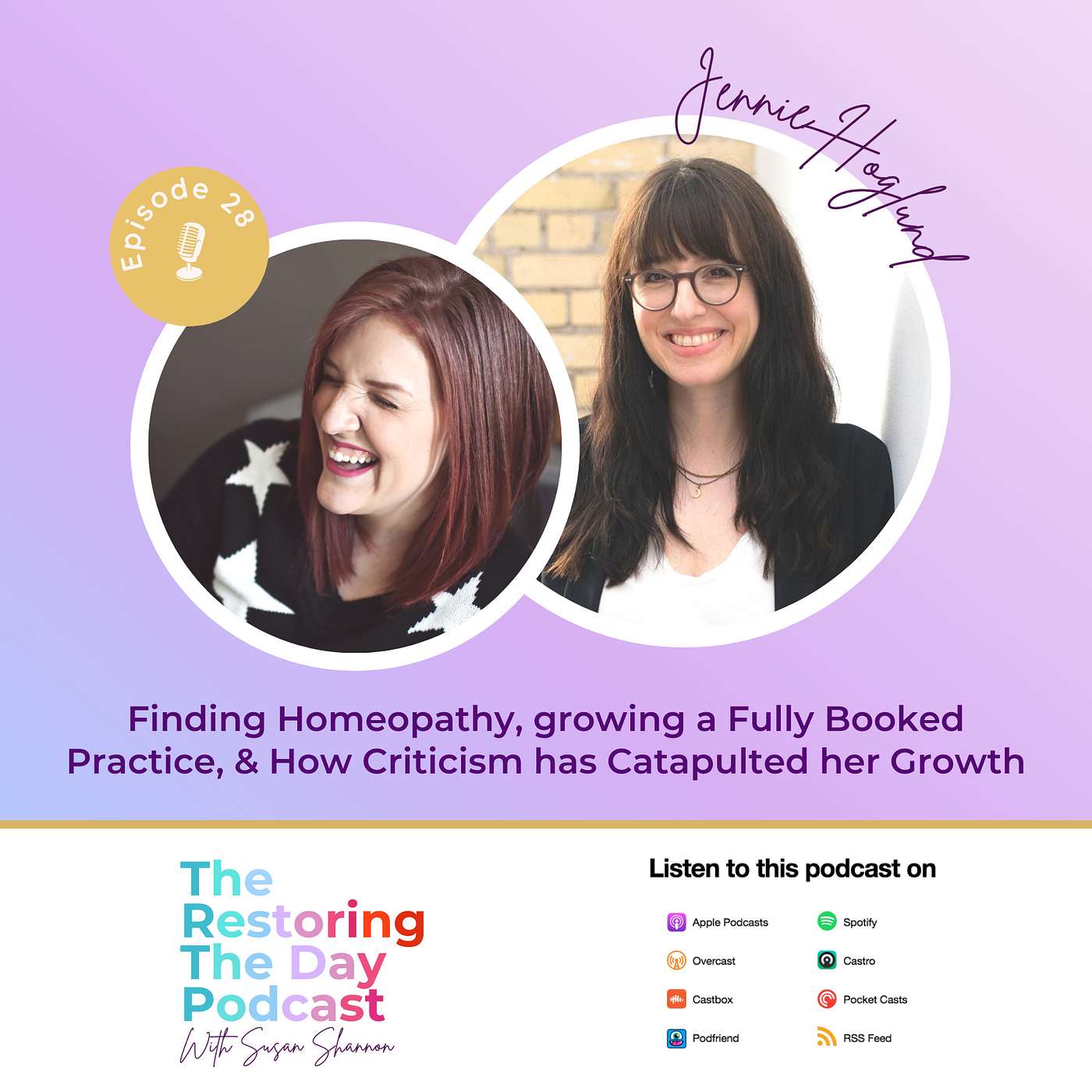 Restoring The Day Podcast with Susan Shannon