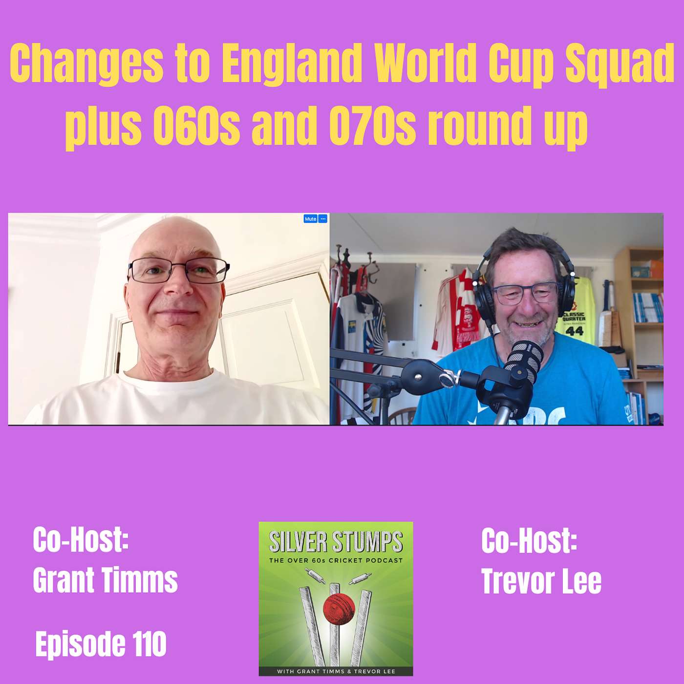 Changes to England World Cup Squad plus 060s and 070s round up episode artwork