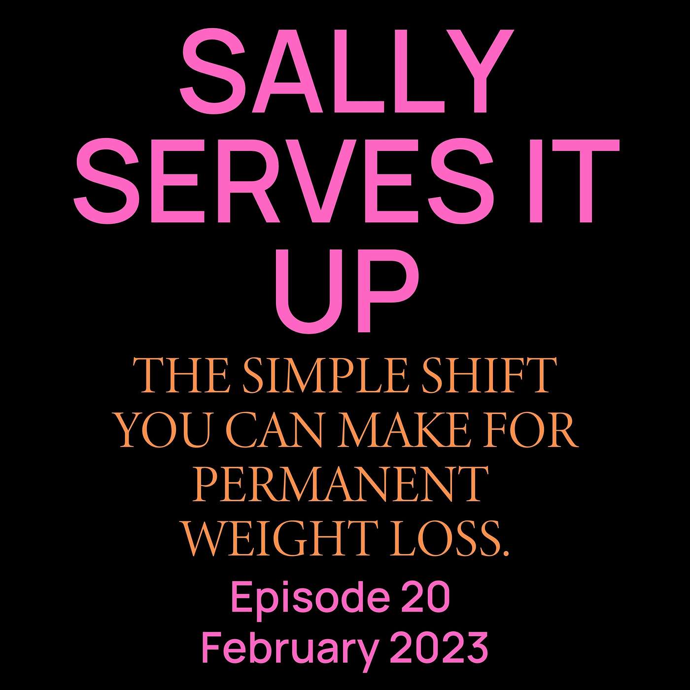 Sally Serves It Up