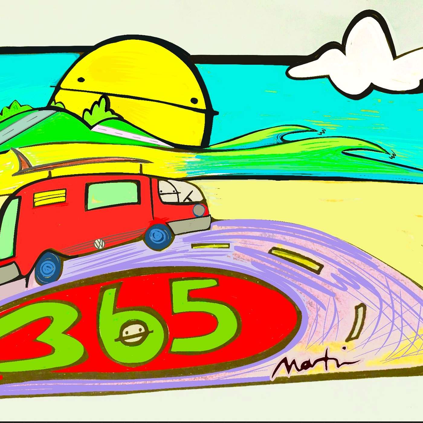 Season 5 Episode 5- 365 Days - My journey of creativity out of trauma.