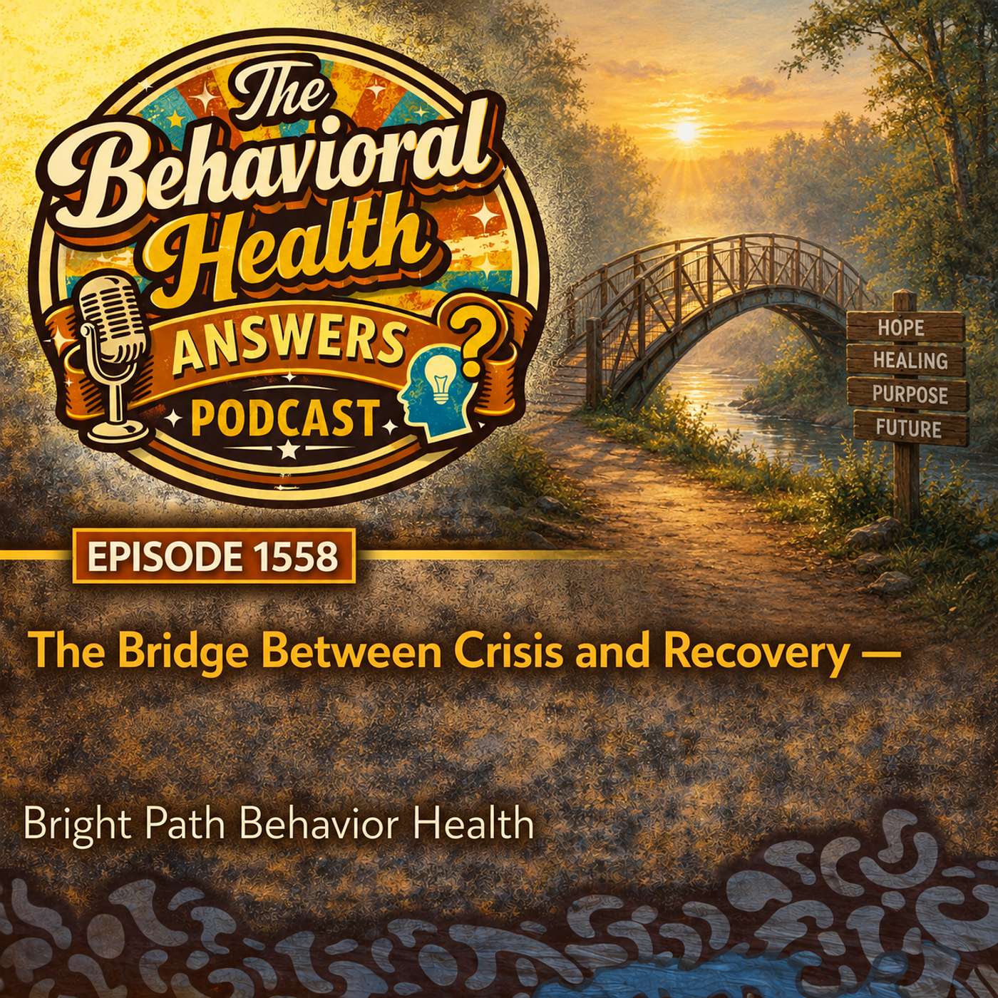 Episode 1558: The Bridge Between Crisis and Recovery | Bright Path Behavior Health episode artwork