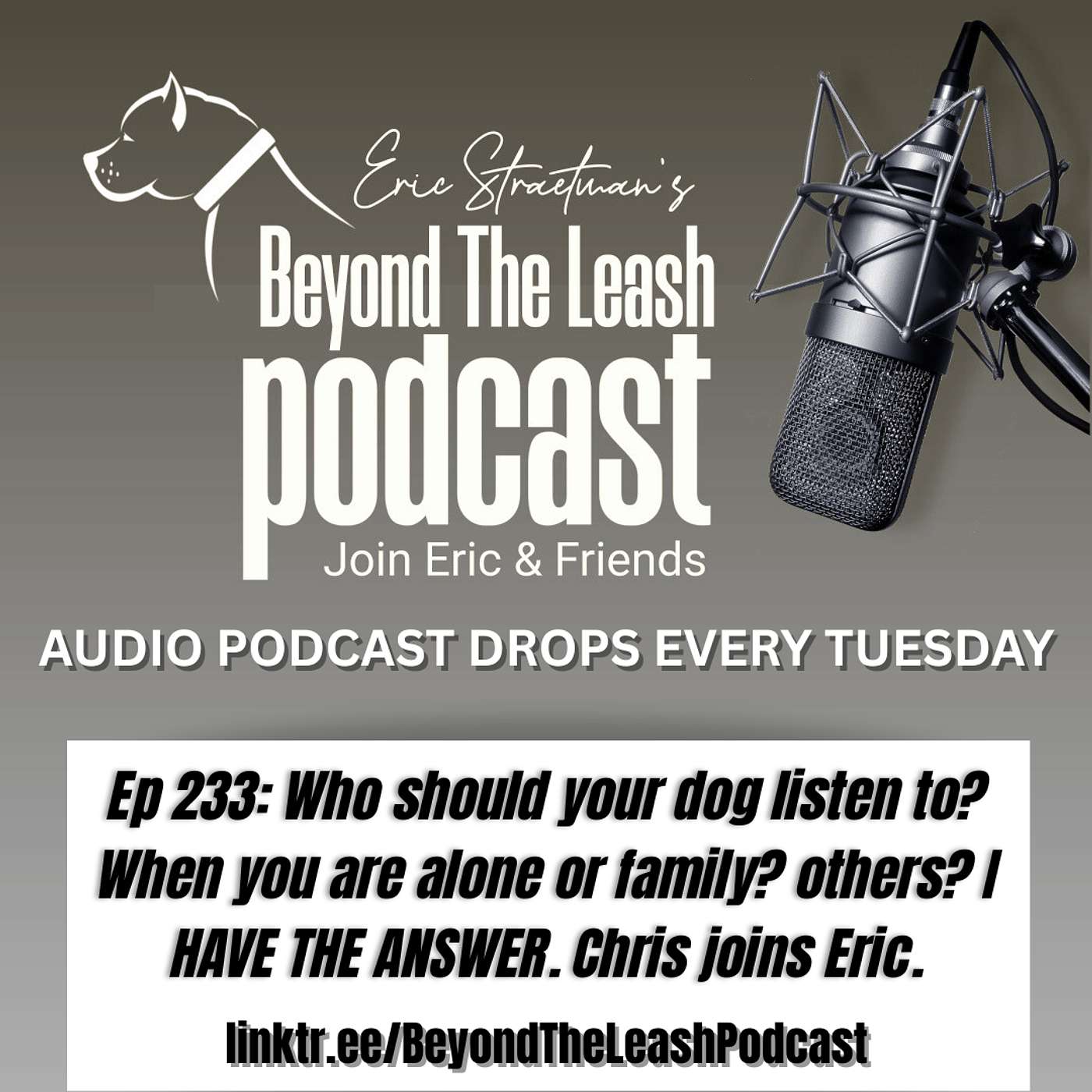 Ep 233: Who should your dog listen to? When you are alone or family? Others? I HAVE THE ANSWER Ep 233: Who should your dog listen to? When you are alone or family? Others? I HAVE THE ANSWER
