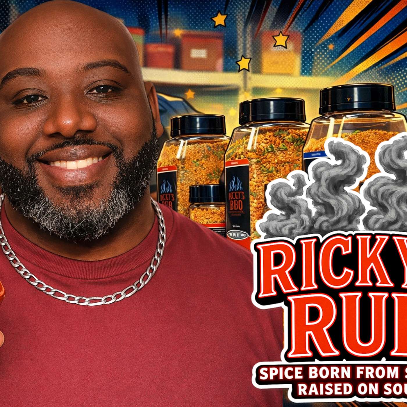 Nightly Strange Podcast - Ricky's Rub LLC episode artwork
