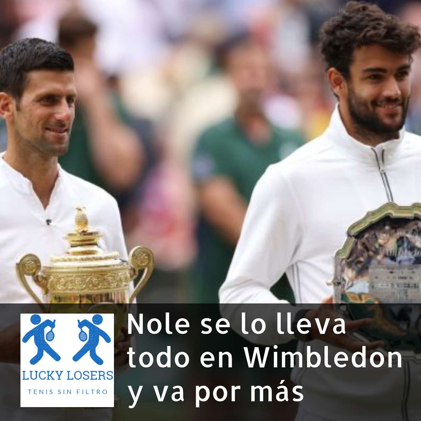 16/jul/2021 - Nole se lo lleva todo en Wimbledon y va por más