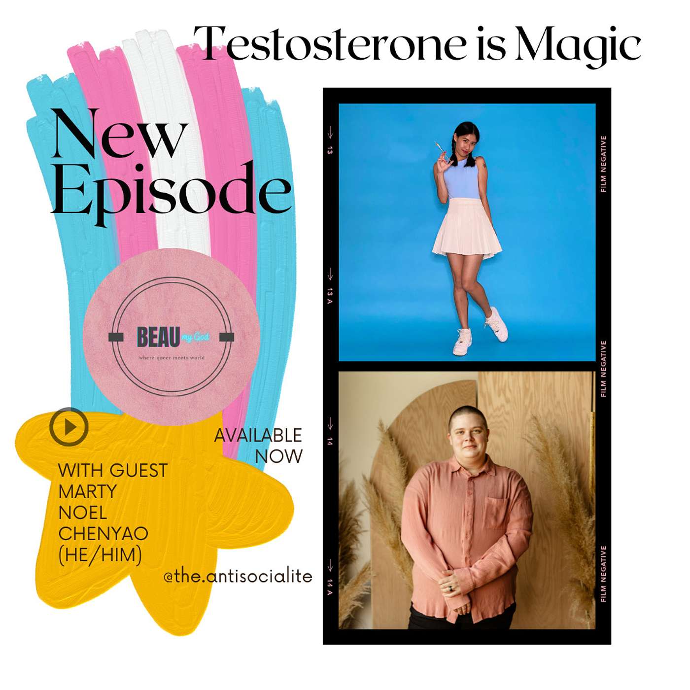 #23 - Testosterone is Magic with Marty Noel Chenyao