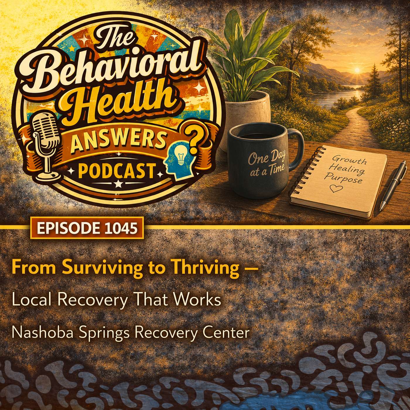 Episode 1045: From Surviving to Thriving - Local Recovery That Works | Nashoba Springs Recovery Center episode artwork