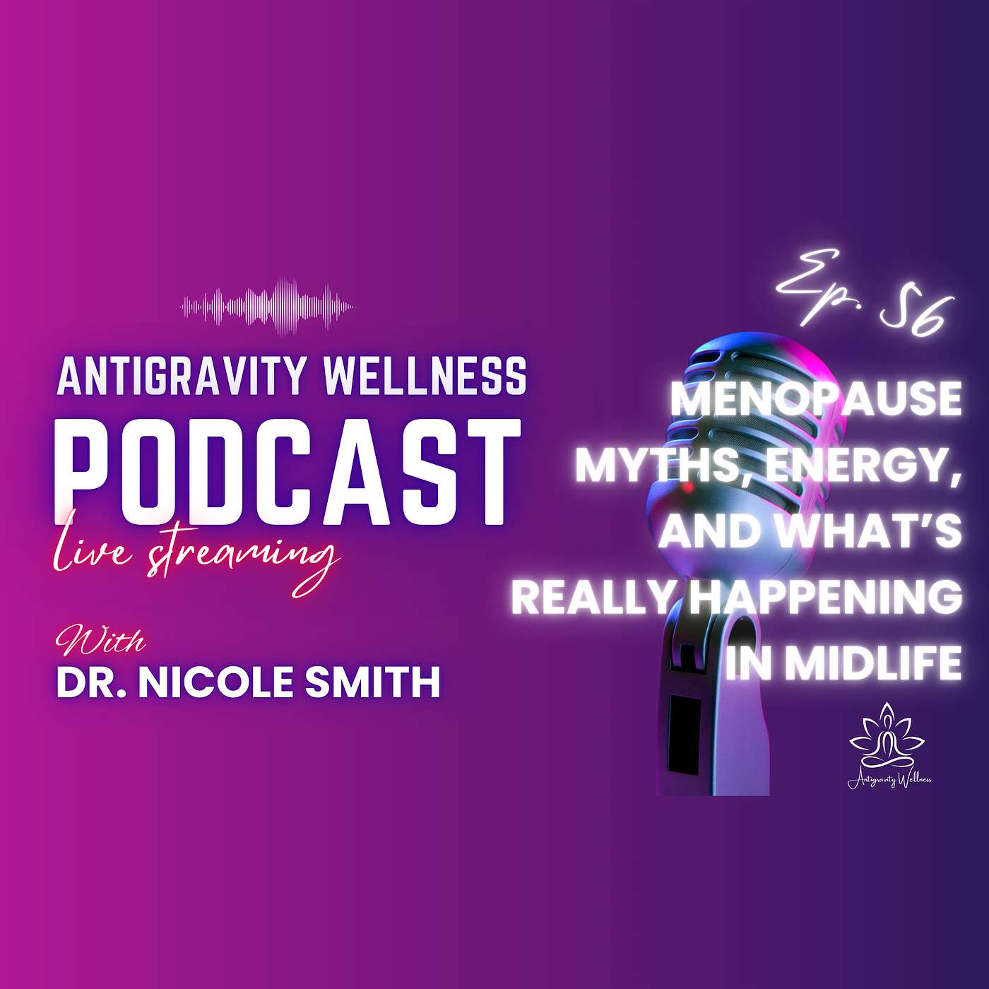 Episode #57 - Menopause Myths, Energy, and What’s Really Happening in Midlife episode artwork