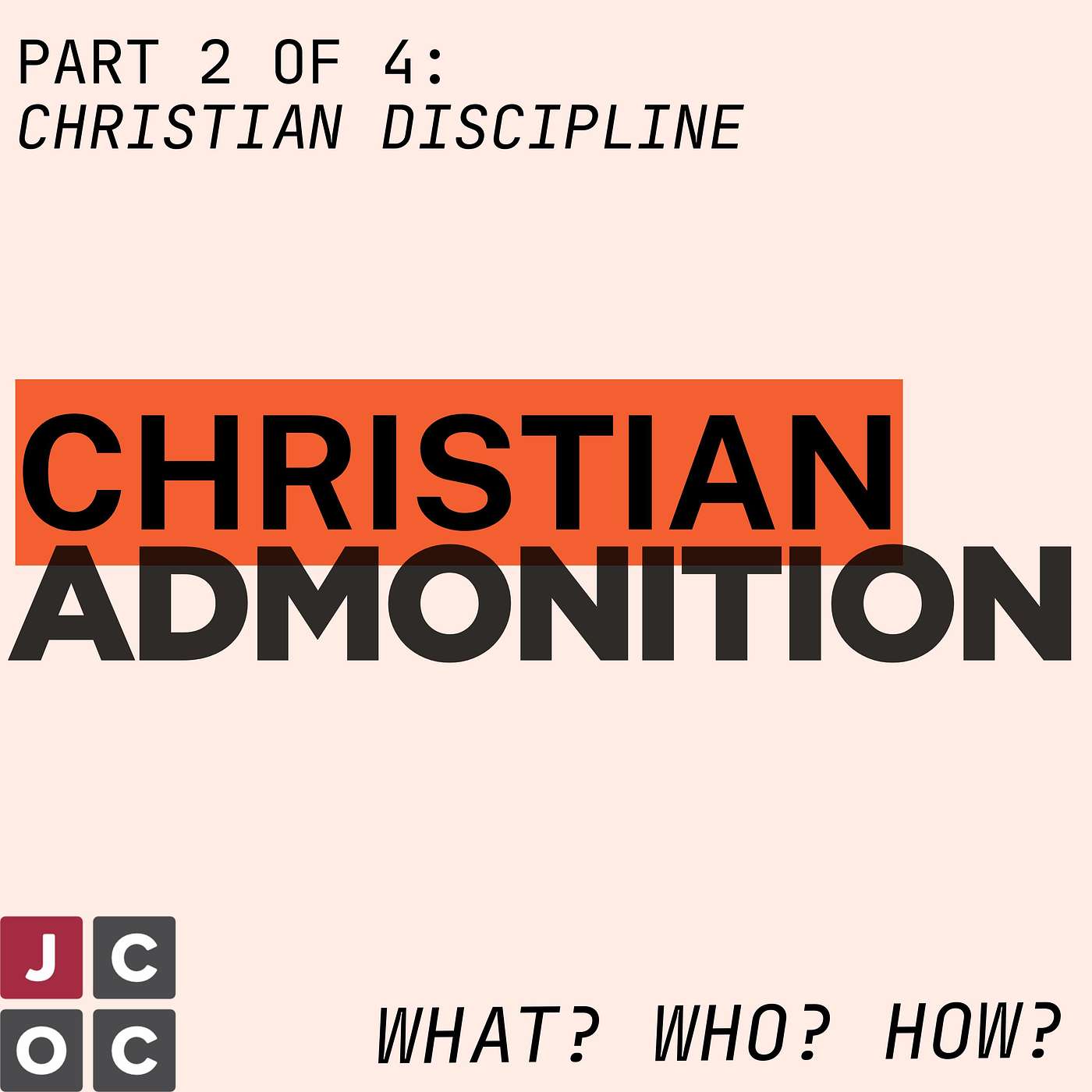 Christian Admonition episode artwork