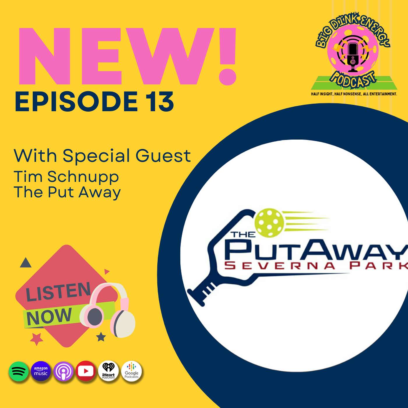 Unforced Errors, Rage Triggers & Prison Pickleball | Tim Schnupp w/The PutAway episode artwork