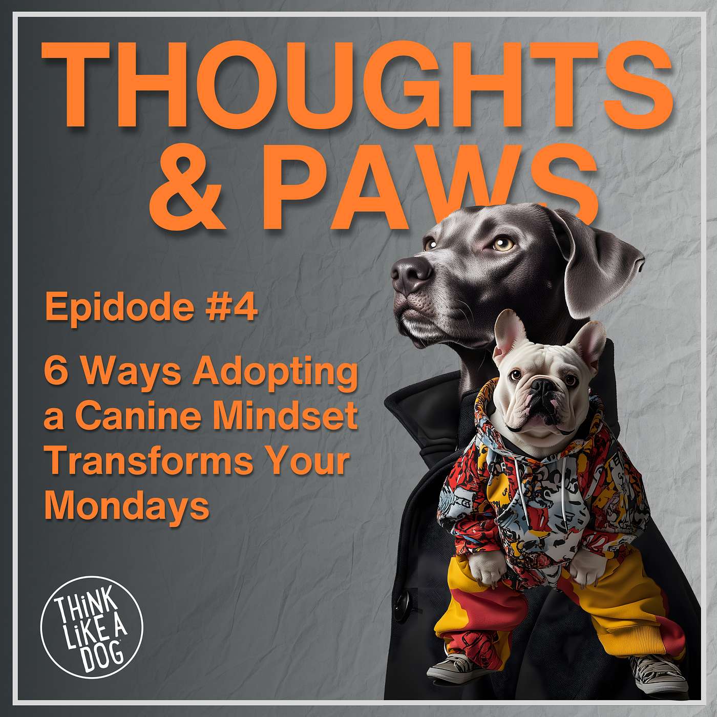Episode #4: THiNK LiKE A DOG - 6 Ways Adopting a Canine Mindset Transforms Your Mondays