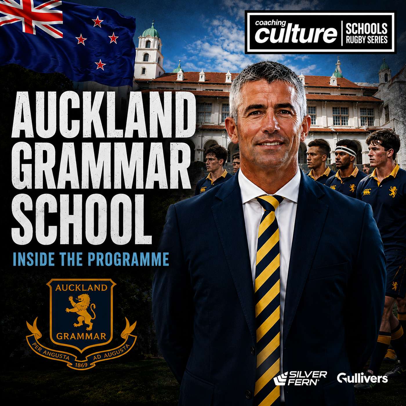 The Culture Behind 54 All Blacks | Auckland Grammar School episode artwork