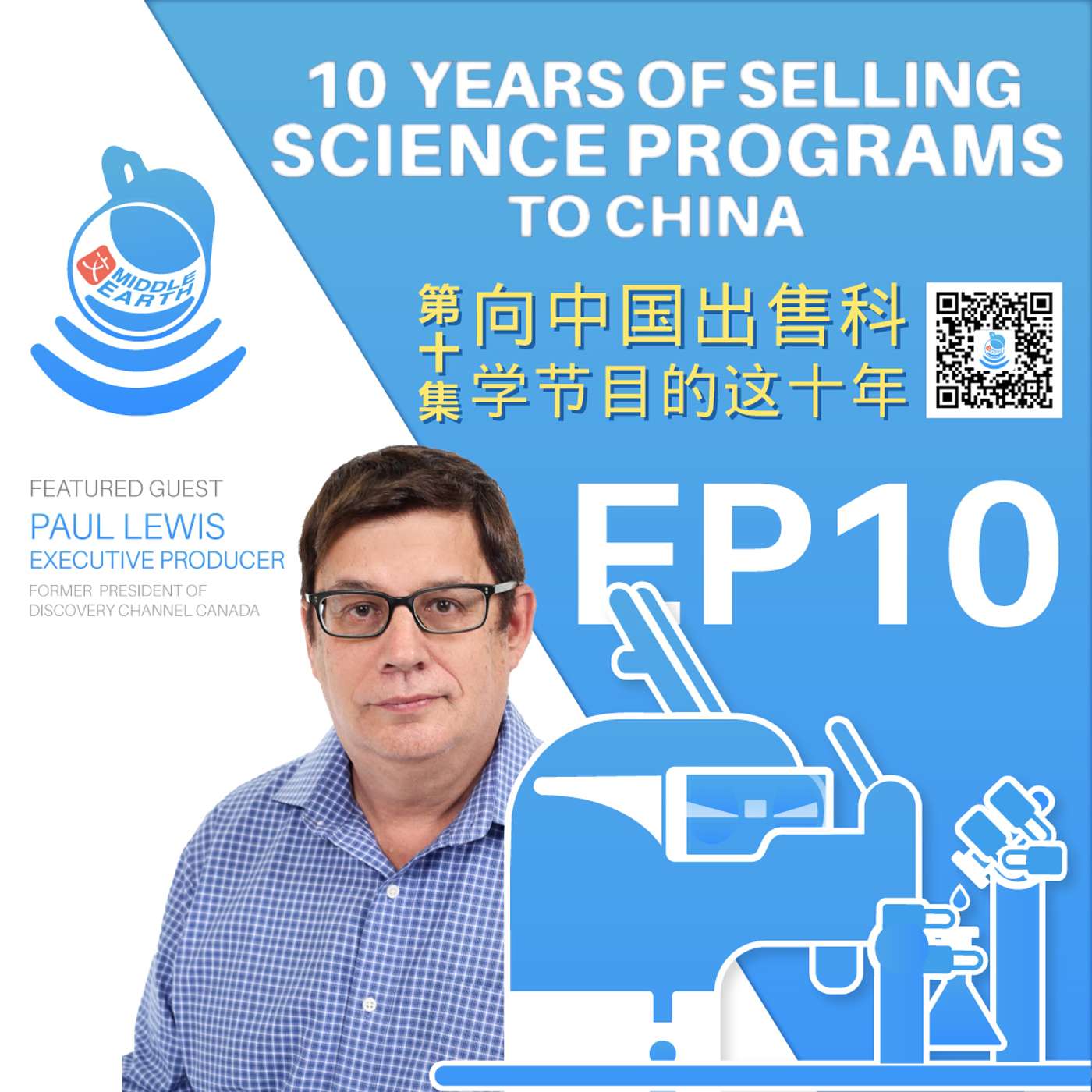 cover of episode #10 Ten years of selling science programming in China