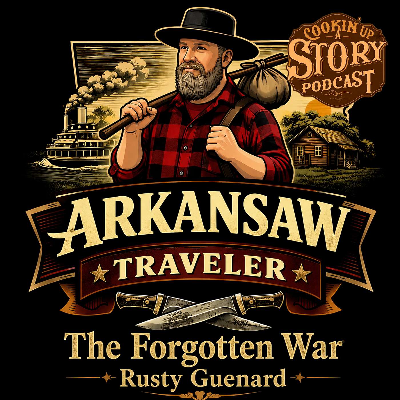 COOKIN' UP A STORY: The Forgotten War - Rusty Guenard episode artwork