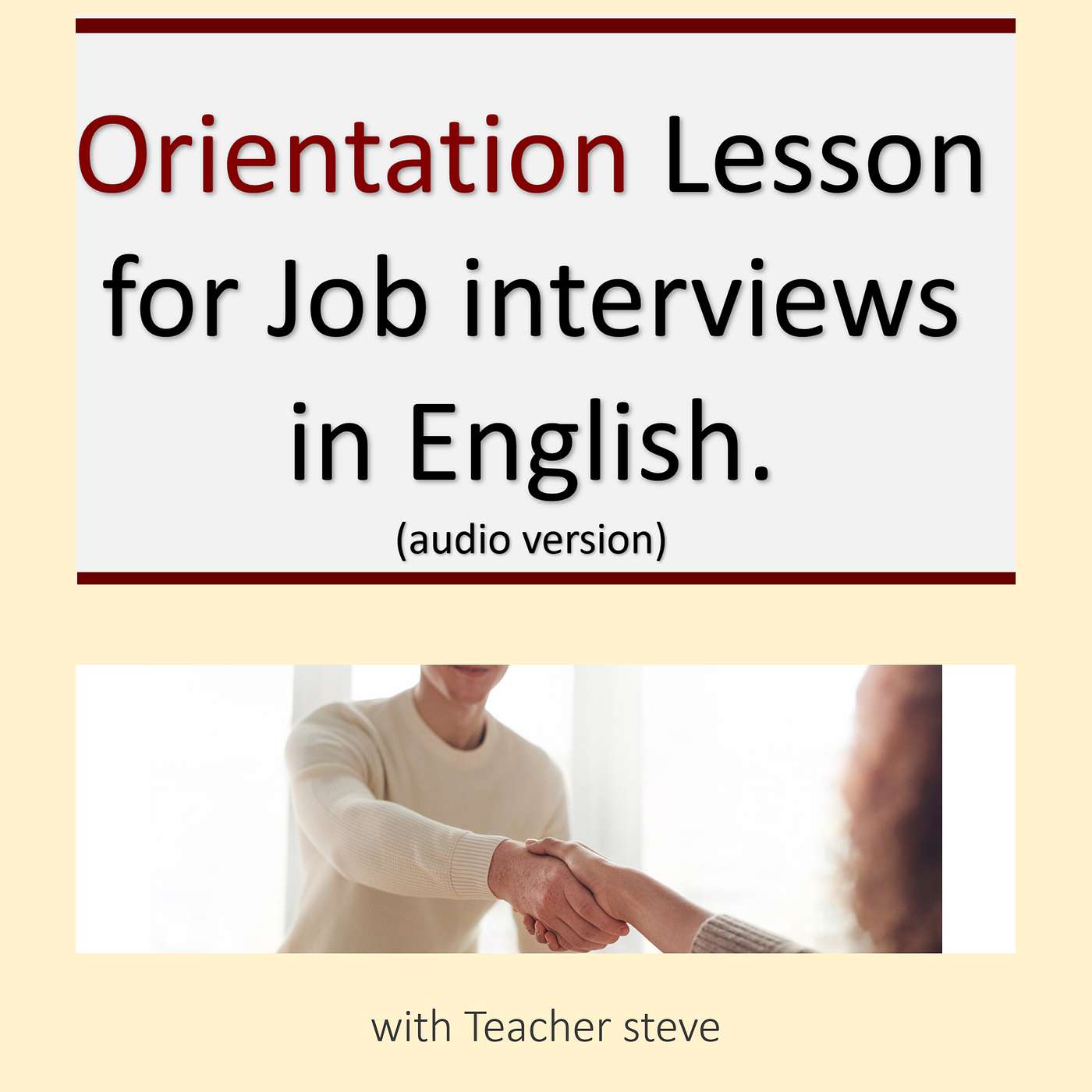 Ways to improve your job interviews in English