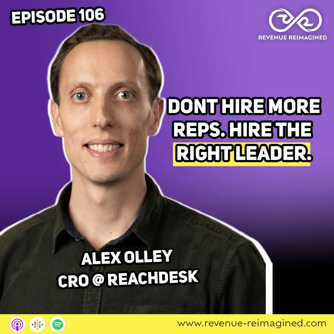 Episode #106 Stop Blaming Your SDRs – Why Your GTM Strategy Sucks (And How to Fix It) with Alex Olley