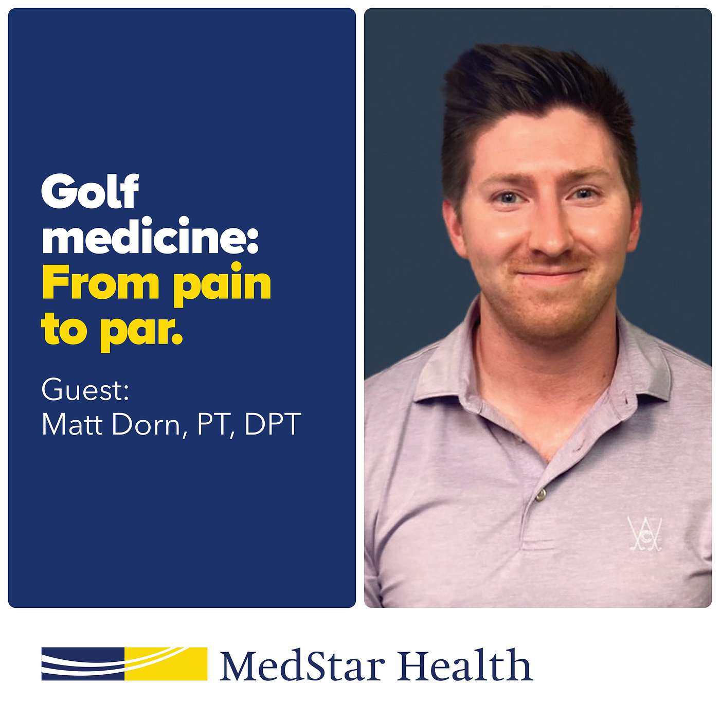 cover of episode Golf Medicine: From Pain to Par, Golf Physical Therapy with PT Matt Dorn
