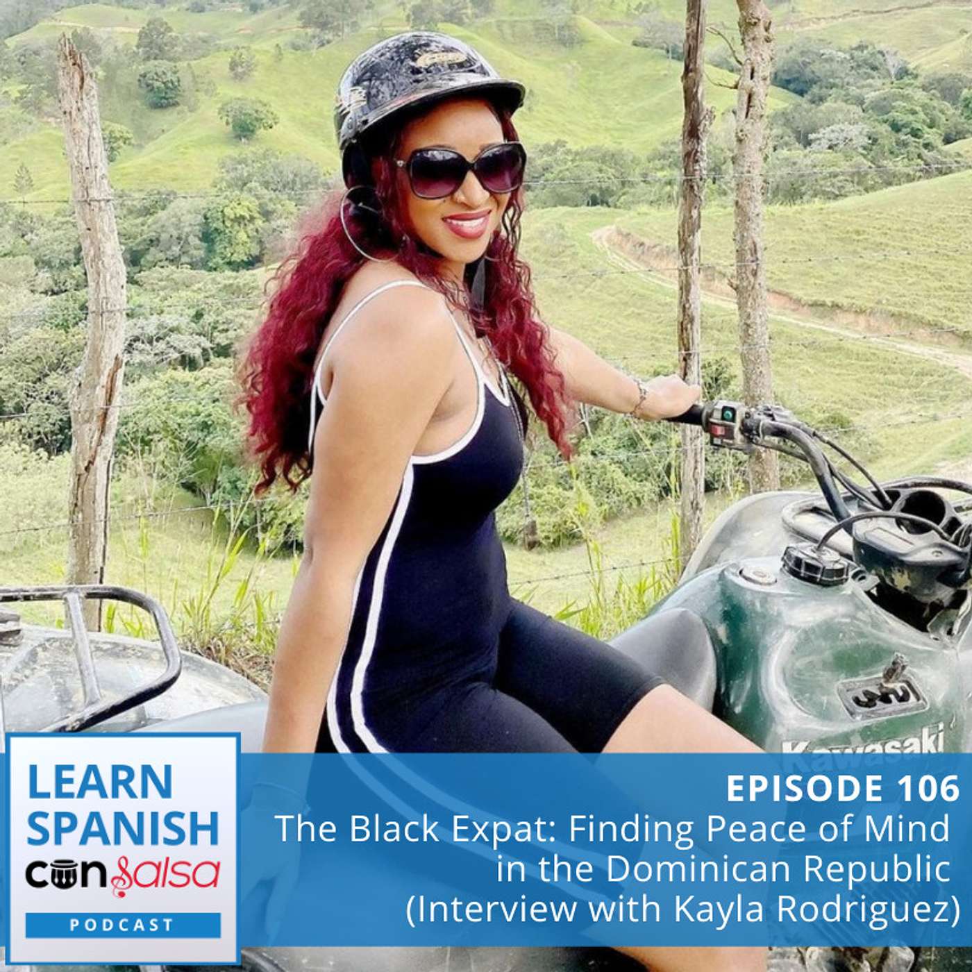 The Black Expat: Finding Peace of Mind in the Dominican Republic (Interview with Kayla Rodriguez) ♫ 106 episode artwork