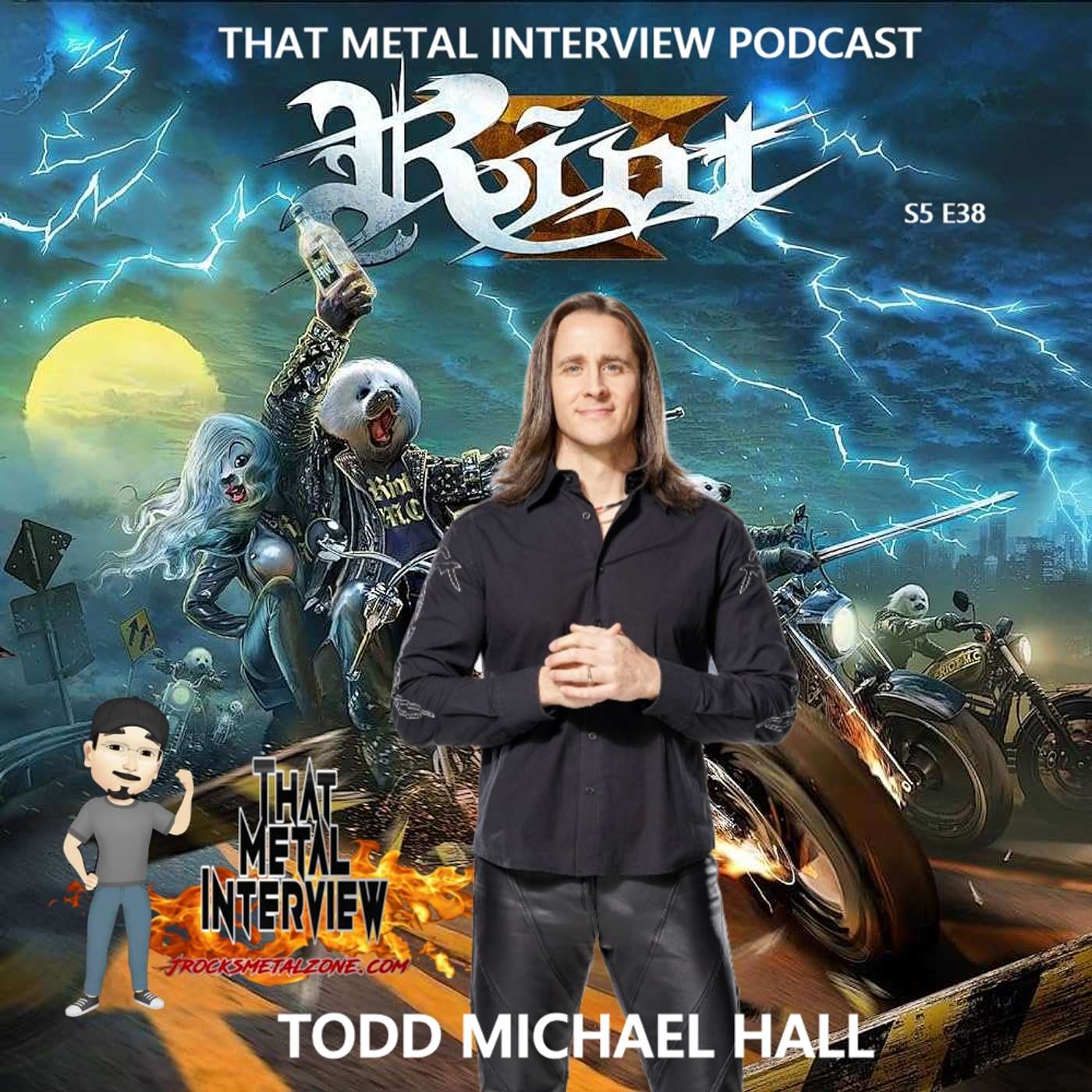 Interview w/ Todd Michael Hall of RIOT V S5 E38