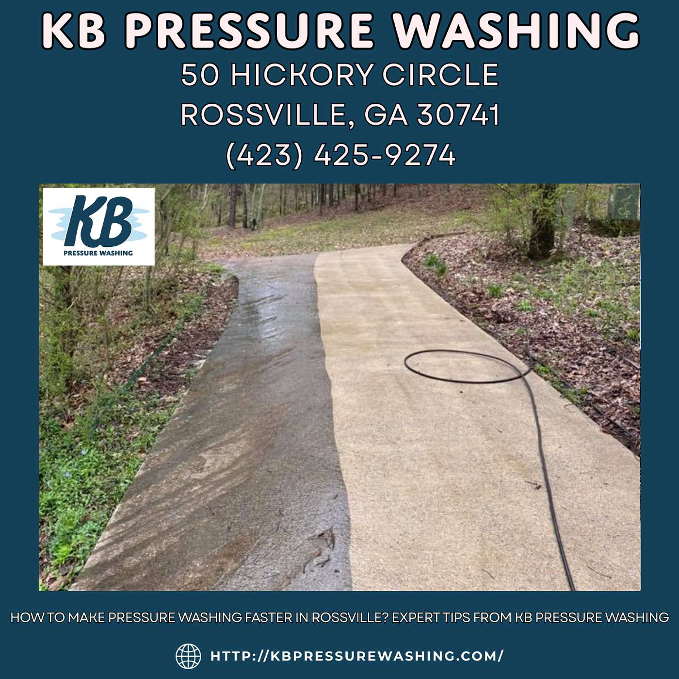 How to Make Pressure Washing Faster in Rossville? Expert Tips From KB Pressure Washing episode artwork