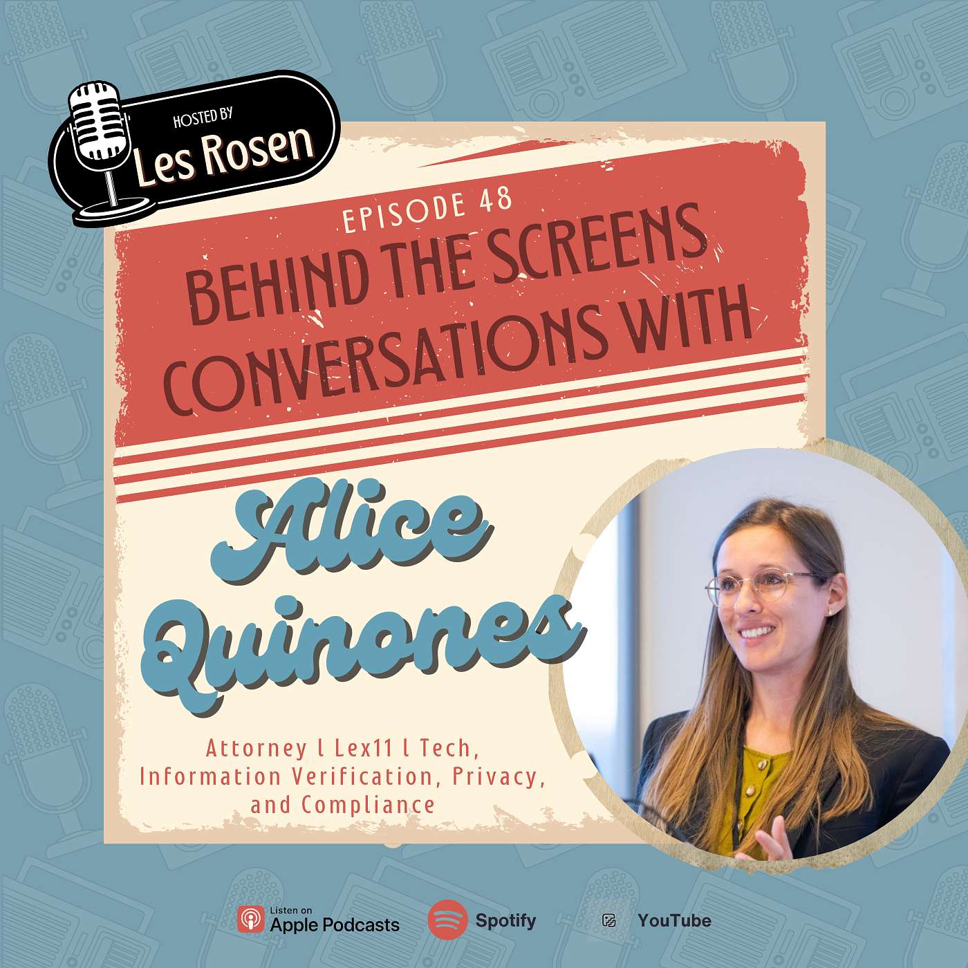 Episode 48: Alice Quinones's Global Journey Through Law, Purpose, and Background Screening Episode 48: Alice Quinones's Global Journey Through Law, Purpose, and Background Screening