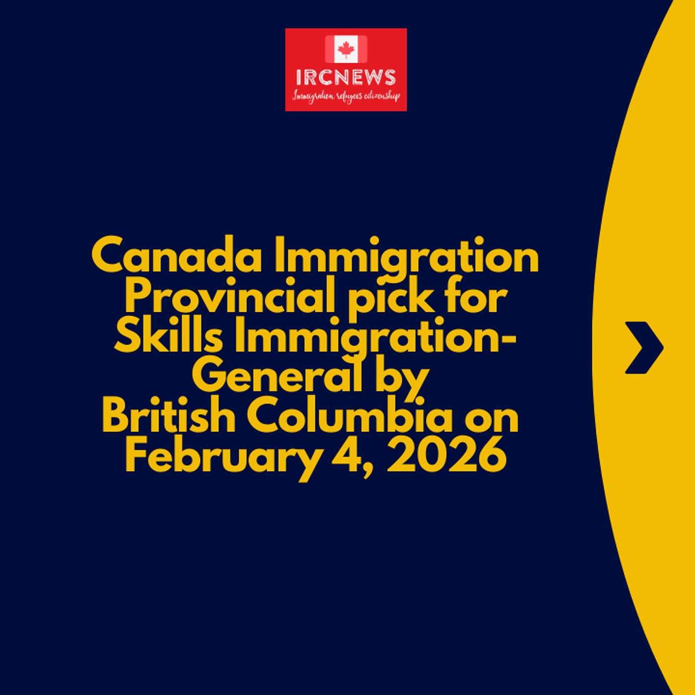 Canada Immigration Provincial pick for Skills Immigration- General by British Columbia on February 4, 2026 episode artwork