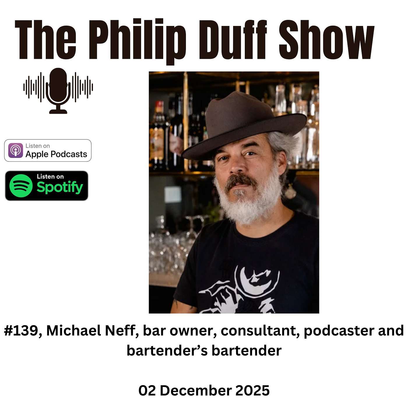 #139, Michael Neff, bar owner, consultant, podcaster and bartender’s bartender #139, Michael Neff, bar owner, consultant, podcaster and bartender’s bartender