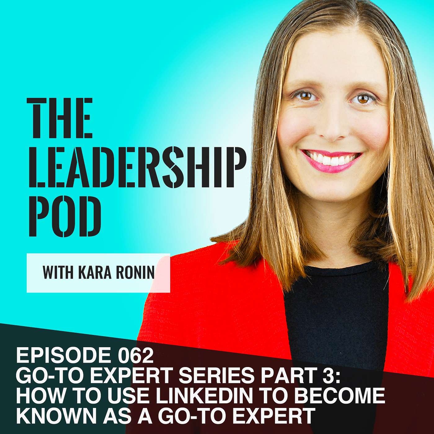 [062] Go-To Expert Series Part 3: Use LinkedIn to Become Known as a Go-To Expert episode artwork