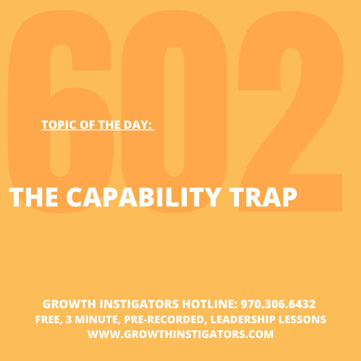 The Capability Trap episode artwork