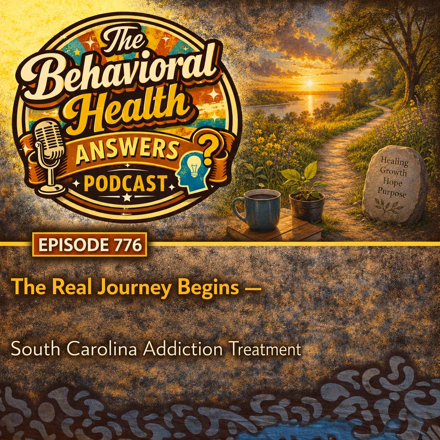 Episode 776: The Real Journey Begins | South Carolina Addiction Treatment episode artwork