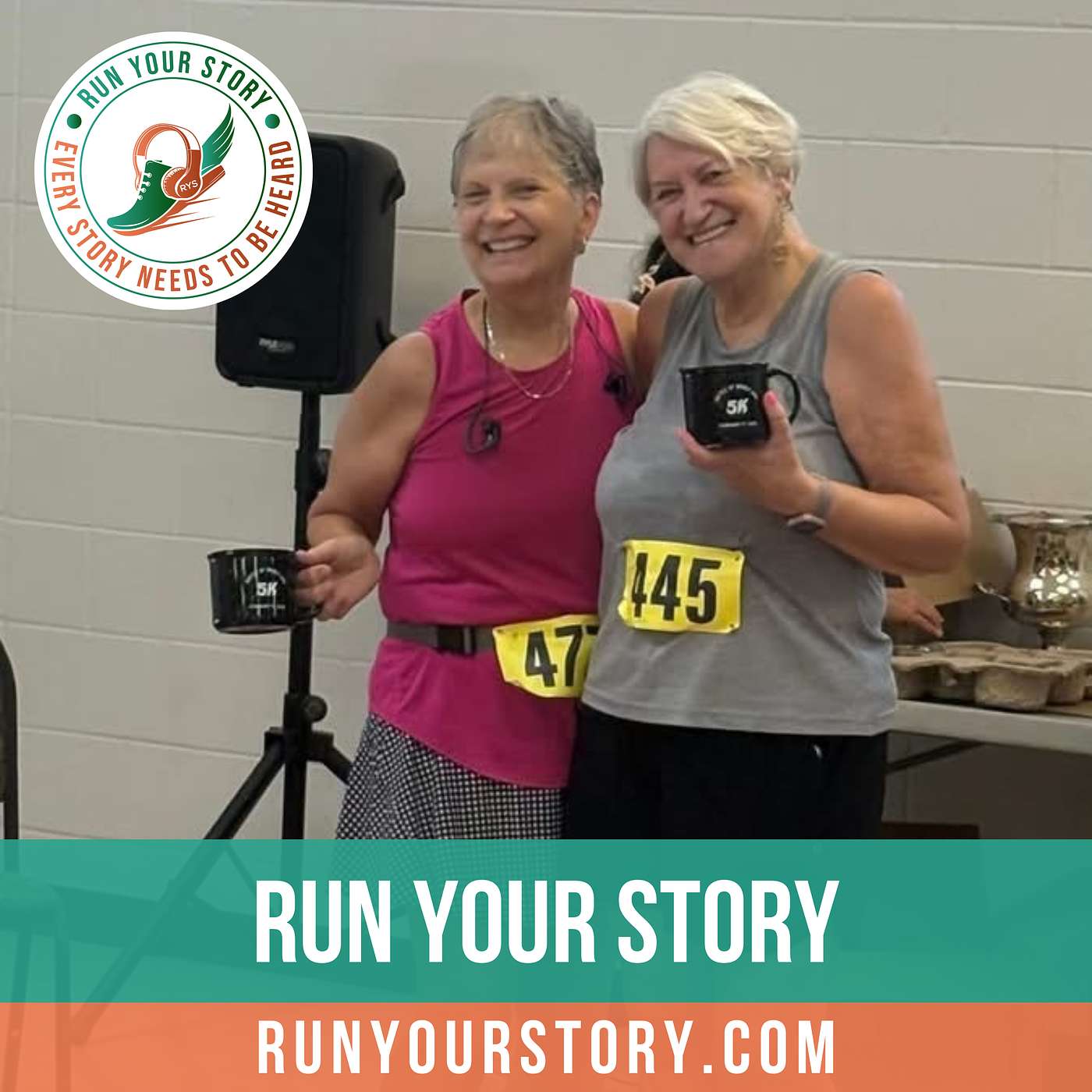 Susan Hilton and Brenda Elliff - "There's never an empty finish line" Susan Hilton and Brenda Elliff - "There's never an empty finish line"