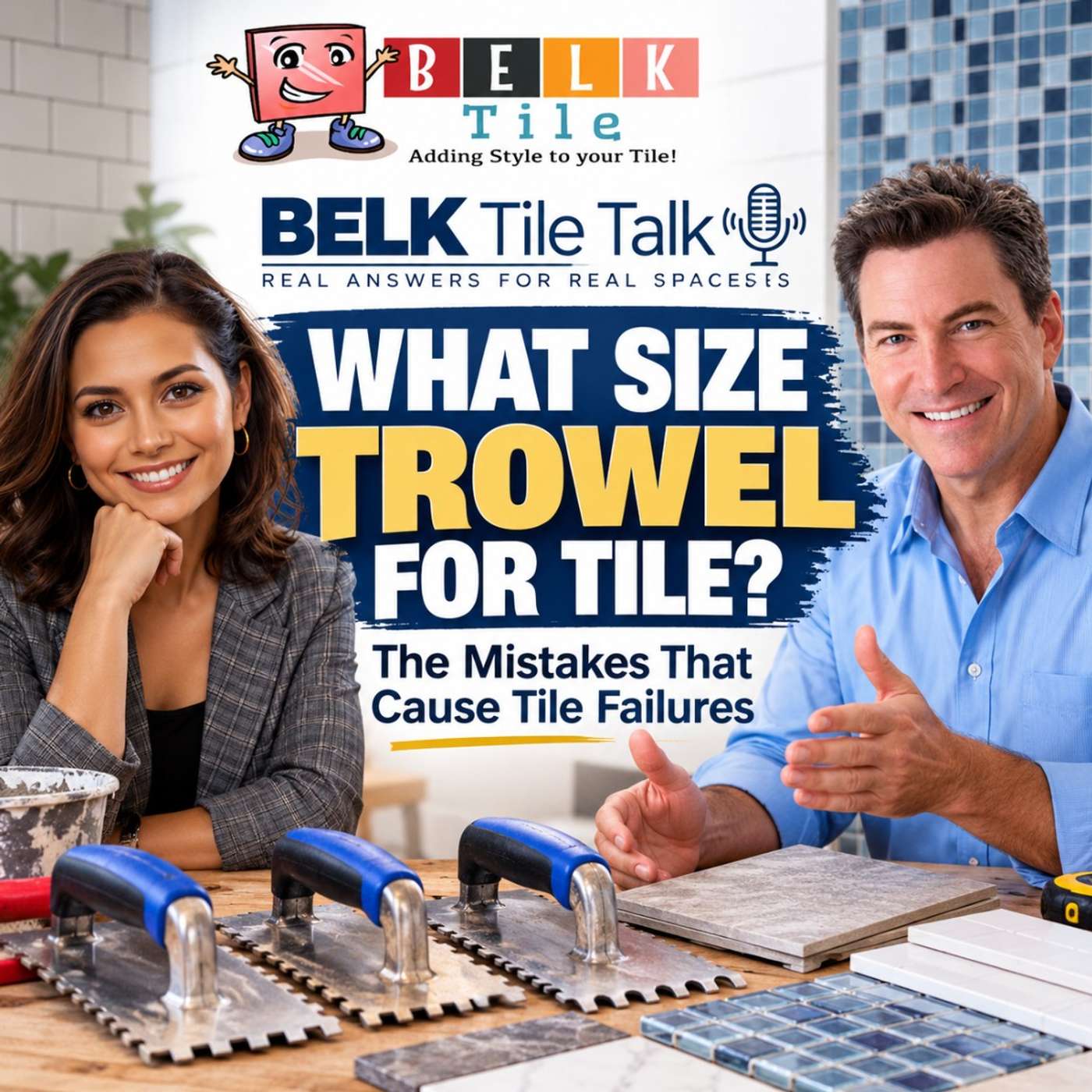What Size Trowel for Tile? The Mistakes That Cause Tile Failures