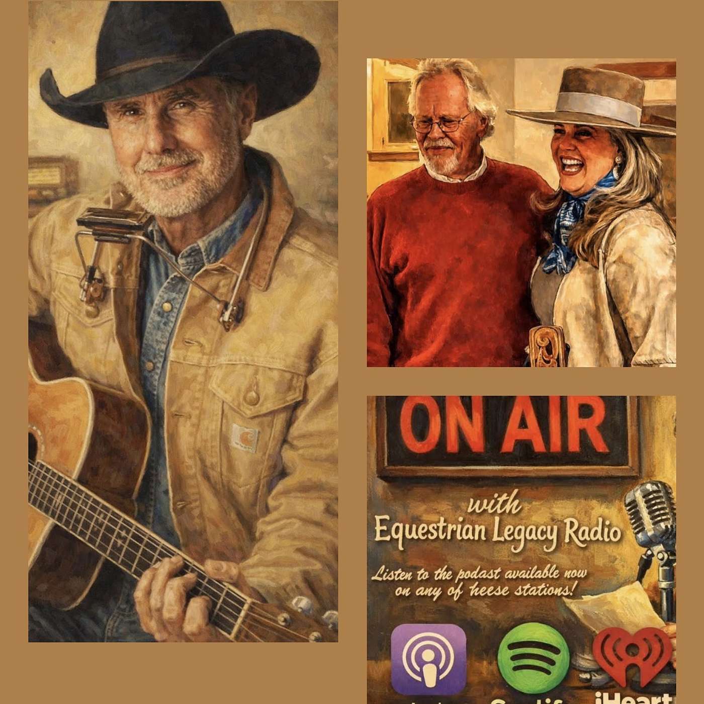 GARY ALLEGRETTO on THE CAMPFIRE CAFE on EQUESTRIAN LEGACY RADIO