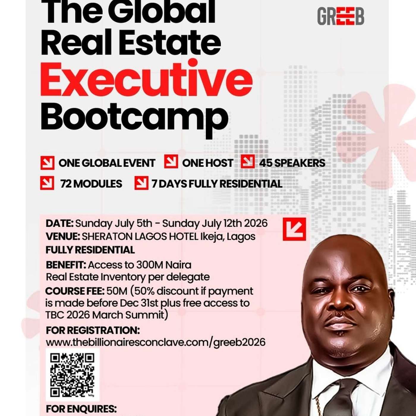 Global Real Estate Exacutive Bootcamp (GREEB 2026)