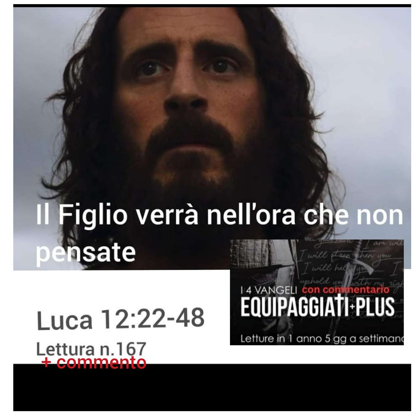 "Il Figlio verra' nell'ora che non pensate" - Luca 12:22-48 - #167 episode artwork