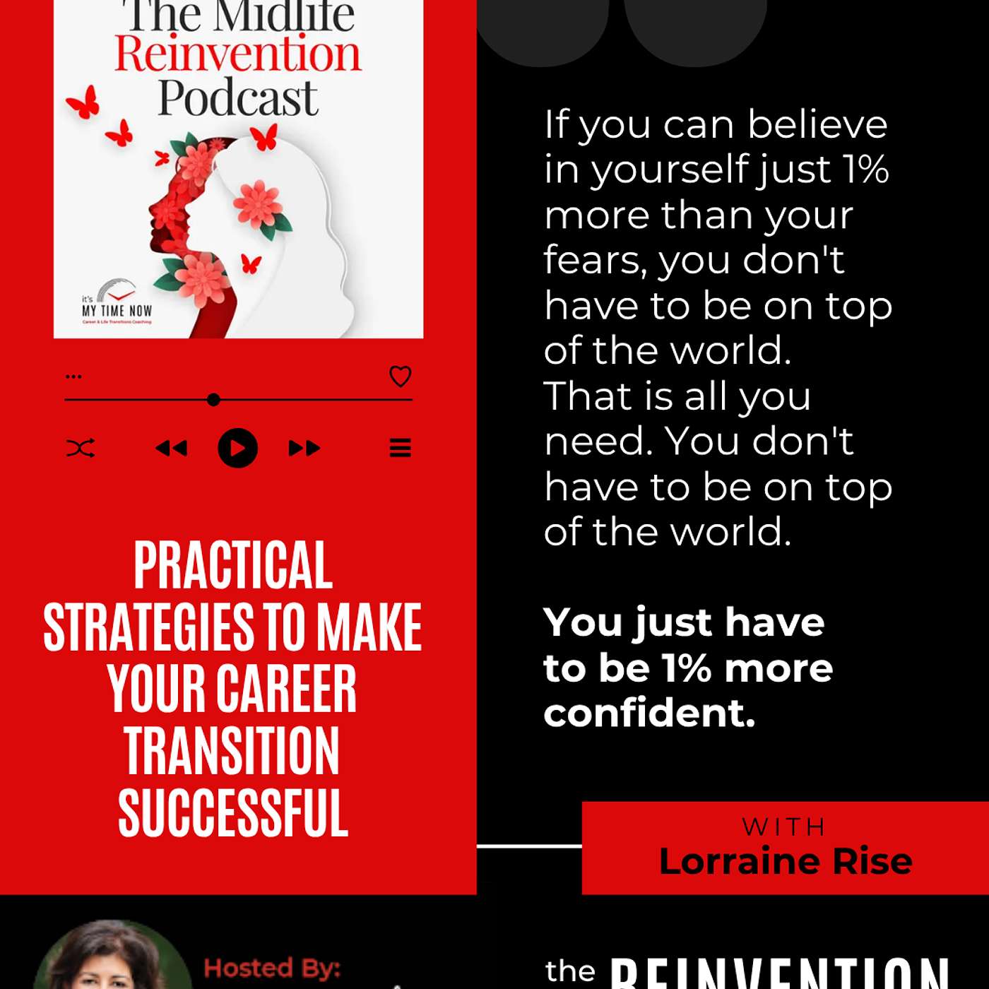 #206: Practical Strategies To Make Your Career Transition Successful, with Lorraine Rise