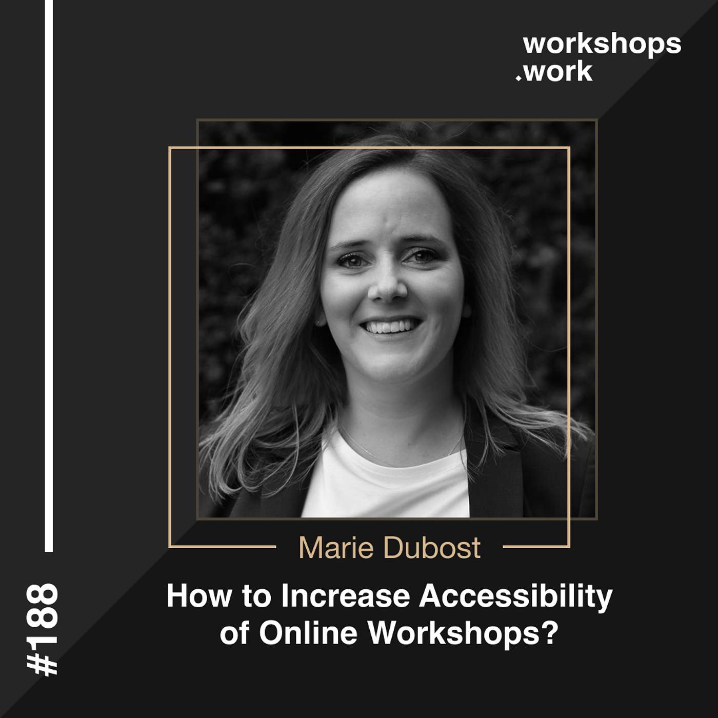 188 - How to Increase Accessibility of Online Workshops? with Marie Dubost