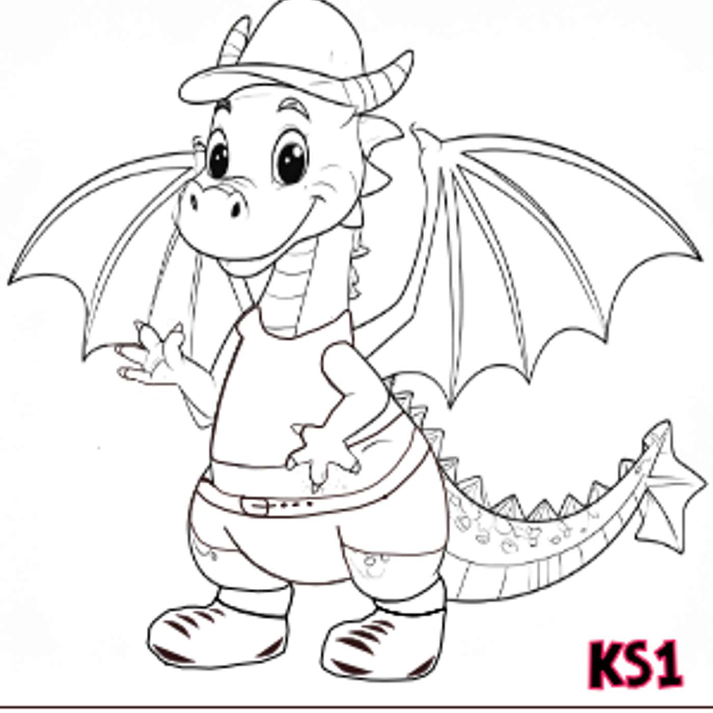 DANIEL DRAGON.     KS1 episode artwork