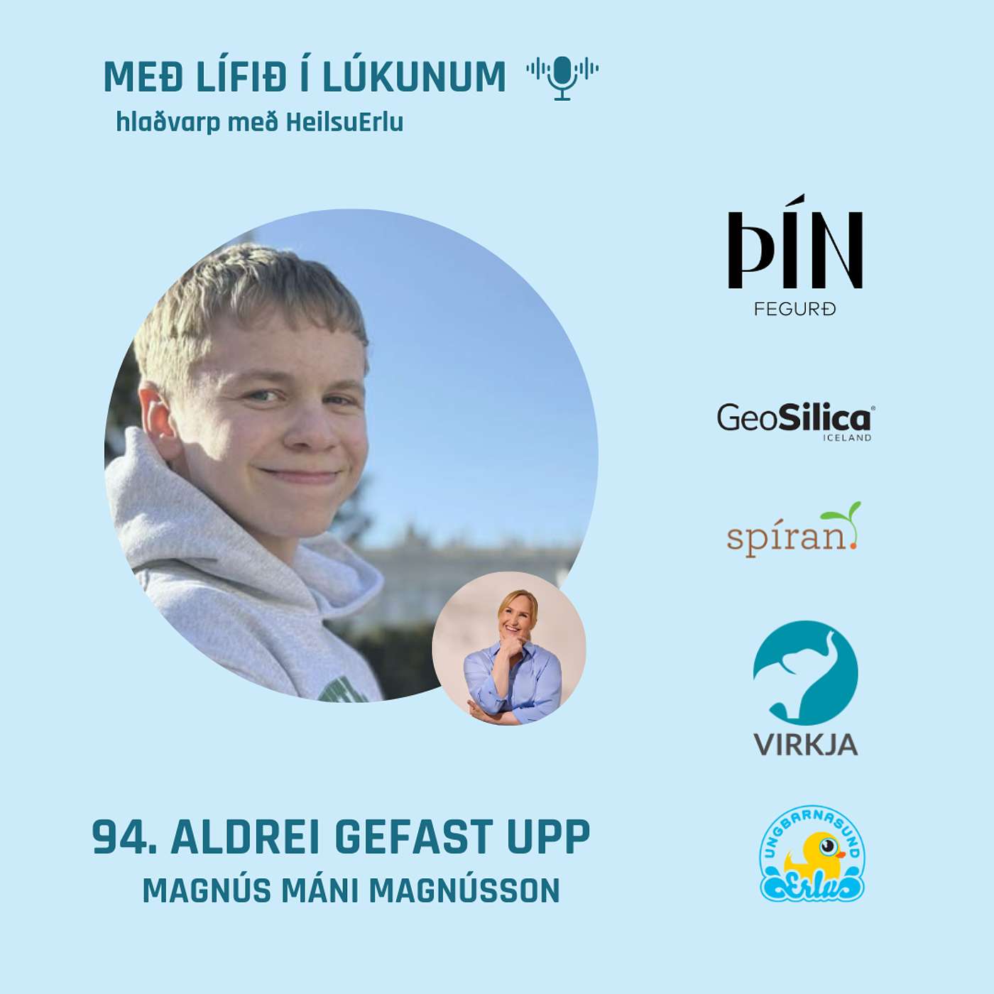 Með lífið í lúkunum