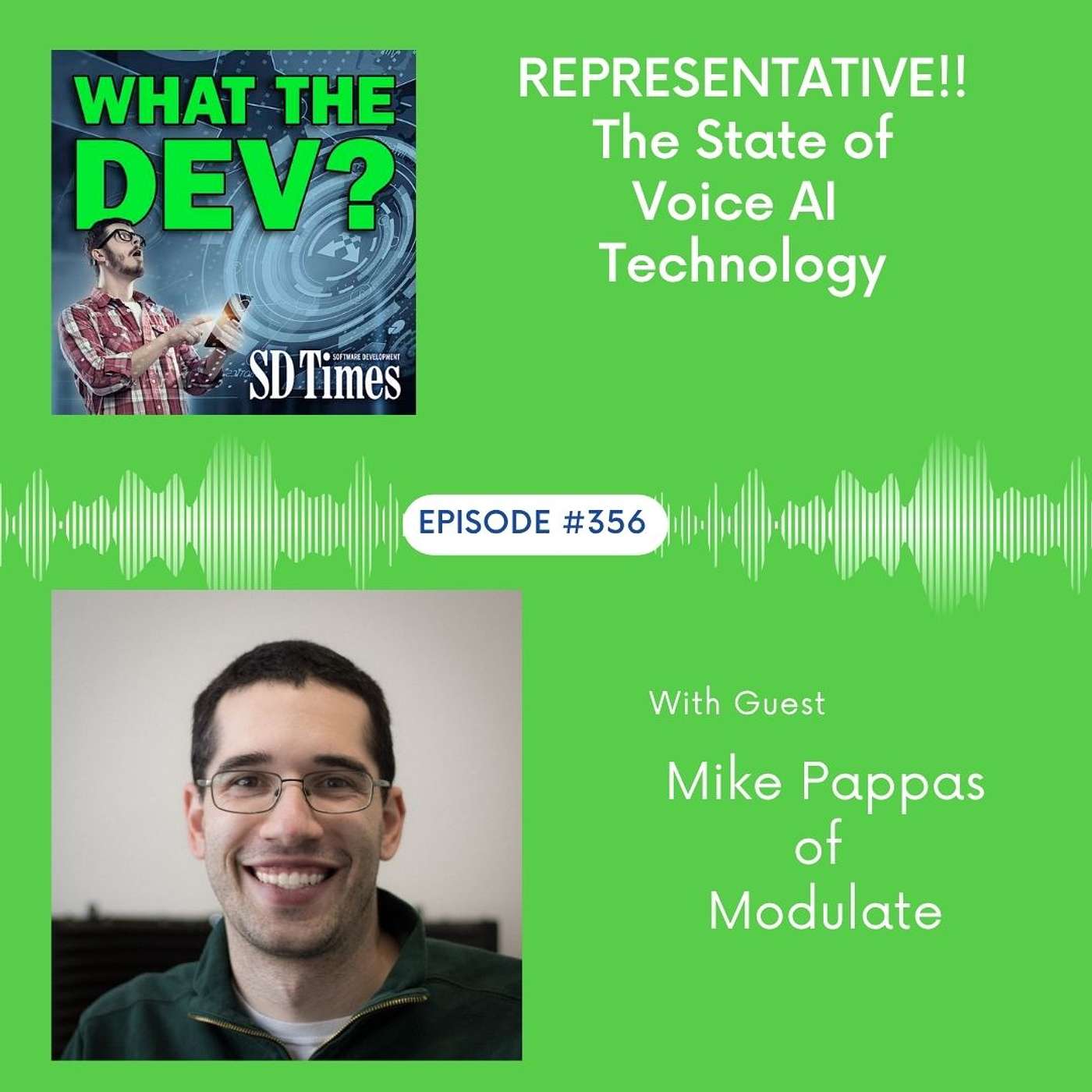 356: REPRESENTATIVE!!! The State of Real-Time Voice AI Technology (With Mike Pappas)